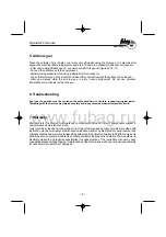 Preview for 8 page of Fubag HANDY AIR OL 195 Operator'S Manual