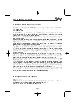 Предварительный просмотр 8 страницы Fubag STARTMASTER BS 11500 Operator'S Manual