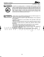 Предварительный просмотр 3 страницы Fubag TI1000 Operator'S Manual