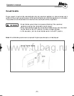 Предварительный просмотр 7 страницы Fubag TI1000 Operator'S Manual