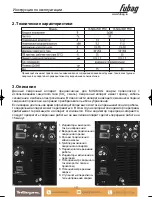 Предварительный просмотр 16 страницы Fubag TS-MIG 250T Pro Operator'S Manual