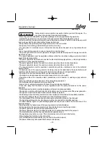 Предварительный просмотр 3 страницы Fubag WHS 190 DC Operator'S Manual