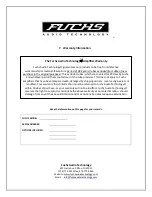 Preview for 13 page of Fuchs Audio Technology Blackjack 21-II Operation Manual