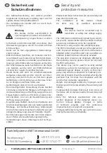 Предварительный просмотр 8 страницы FuehlerSysteme RAF/A Operating Manual