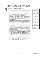 Preview for 9 page of Fuel Fitness FE48 ELLIPTICAL Owner'S Manual