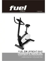 Fuel Fitnesstness C4 UPRIGHT BIKE Owner'S Manual preview
