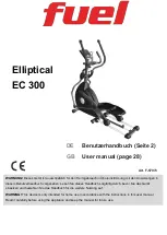 Fuel Elliptical EC 300 User Manual preview