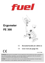 Fuel Ergometer FE 300 User Manual предпросмотр