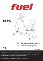 Preview for 1 page of Fuel LE 500 User Manual