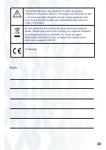 Preview for 21 page of Fuel LEVANTE 250 User And Maintenance Manual