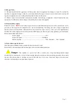 Preview for 2 page of Fuel TBEW Operation And Maintenance Manual