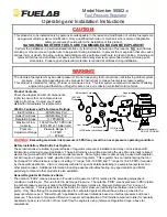 Fuelab 55502-c Operating And Installation Instructions preview