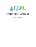 Preview for 1 page of FUELCELL 1021894 Operation Manual