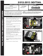 Fuelpak SOFTAIL 2012 Instructions preview