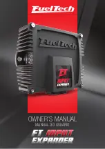 FuelTech FT Input Expander Owner'S Manual предпросмотр