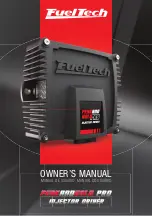 FuelTech PEAKANDHOLD PRO Owner'S Manual предпросмотр