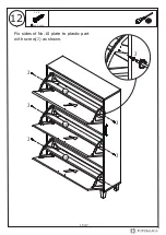 Предварительный просмотр 15 страницы FUFU & GAGA Shoe Storage Cabinet Manual