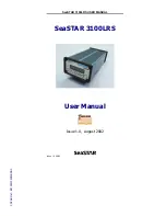 Fugro SeaSTAR 3100LRS User Manual preview