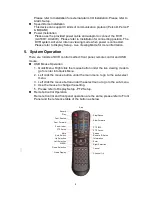 Предварительный просмотр 8 страницы Fuho HA-640 User Manual