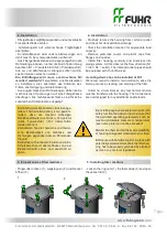 Preview for 6 page of FUHR acuraLine 5FWK-A2 Series Operating Manual