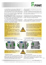 Предварительный просмотр 6 страницы FUHR acuraLine F12 Series Operating Manual