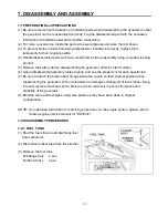 Preview for 23 page of Fuji Bikes ROBIN RGX6500 Service Manual