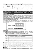 Предварительный просмотр 17 страницы FUJI CONTROLS CHECK MAN CM-5 Instruction Manual