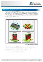 Предварительный просмотр 12 страницы Fuji Electric 6MBI800XV-075V-01 Mounting Instruction