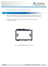 Предварительный просмотр 10 страницы Fuji Electric 6MBP XS 060-50 Series Mounting Instruction