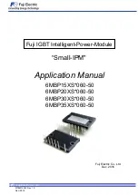 Fuji Electric 6MBP15XSD060-50 Applications Manual предпросмотр