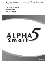 Предварительный просмотр 1 страницы Fuji Electric ALPHA5 Smart User Manual