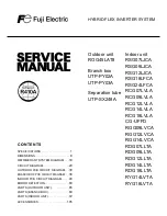 Fuji Electric CG-UFFD Service Manual preview