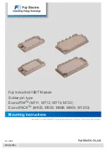 Fuji Electric EconoPACK M1203 Mounting Instructions preview