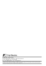 Предварительный просмотр 82 страницы Fuji Electric FCX-AII Series Instructions Manual And Service Instructions