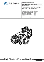 Fuji Electric FCX-AII-V4 Series User Manual And Service Instructions preview