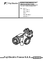 Fuji Electric FCX-AII-V5 series Instructions Manual And Service Instructions preview