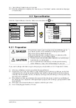 Предварительный просмотр 47 страницы Fuji Electric FE ZSS Instruction Manual