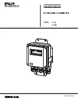 Предварительный просмотр 1 страницы Fuji Electric FLV Instruction Manual