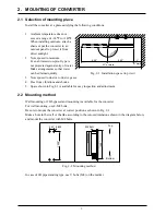 Предварительный просмотр 8 страницы Fuji Electric FLV Instruction Manual