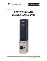 Preview for 1 page of Fuji Electric FRENIC-HVAC series Instruction Manual