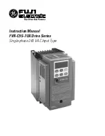 Preview for 1 page of Fuji Electric FVR-C9S-7UX Instruction Manual