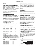 Preview for 6 page of Fuji Electric FVR-C9S-7UX Instruction Manual