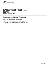 Fuji Electric MICREX-SX series User Manual предпросмотр