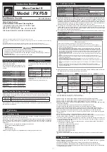 Preview for 1 page of Fuji Electric Micro Control X Instruction Manual