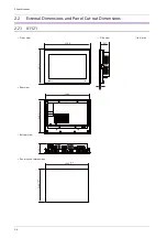 Preview for 27 page of Fuji Electric MONITOUCH X1 Series Hardware Specifications