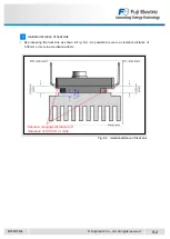 Предварительный просмотр 14 страницы Fuji Electric P642 Series Mounting Instruction