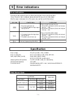 Preview for 19 page of Fuji Electric PAS3 Instruction Manual