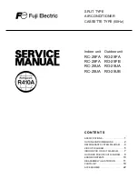 Fuji Electric RC-25FA Service Manual preview