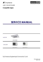 Fuji Electric RCG18KRLB Service Manual preview