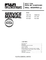 Fuji Electric RO-14LB Service Manual preview